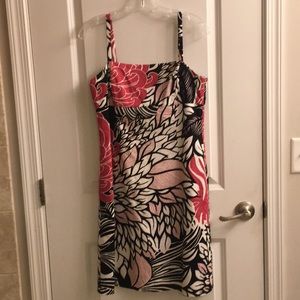 Ann Taylor Tropical Print Dress
